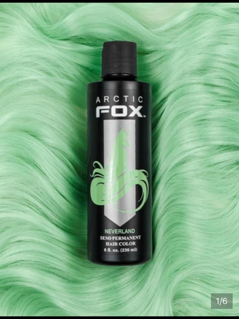 Arctic Fox Neverland Semi-Permanent Hair Color - Mint Green